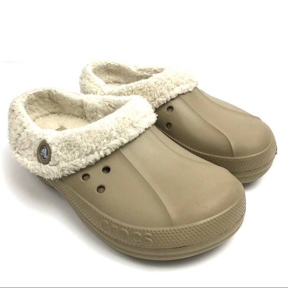 womens crocs with fleece lining